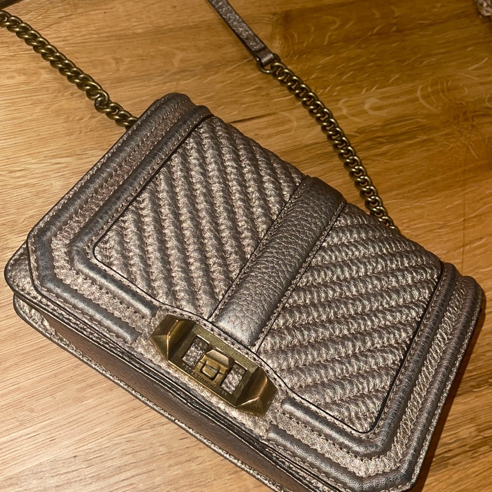 Rebecca Minkoff gold Crossbody